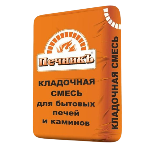 Кладочный состав для кладки печей и каминов Печникъ, 18кг