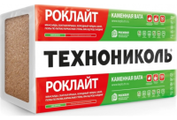 Утеплитель Базальтовый ТЕХНОНиколь Роклайт (1200х600х100) 35кг/м3; 0,432м3/уп
