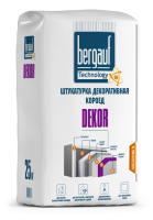 Штукатурка BERGAUF Dekor Короед декоративная, 25 кг, белый