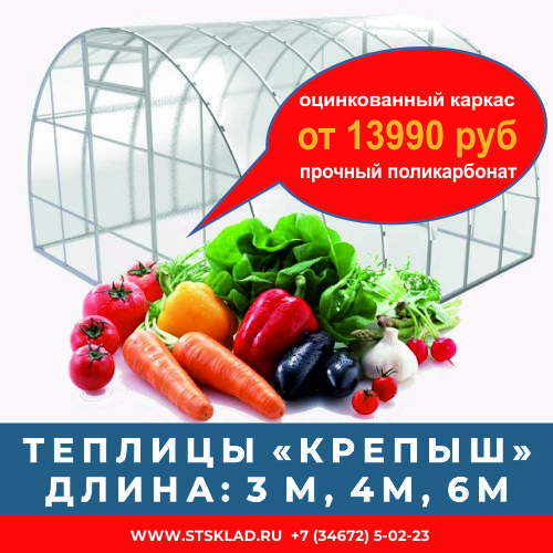 Новое поступление теплиц