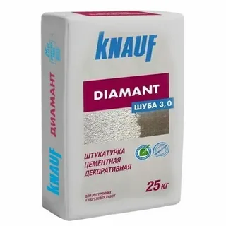 Штукатурка KNAUF Диамант Шуба 3,0мм 25кг