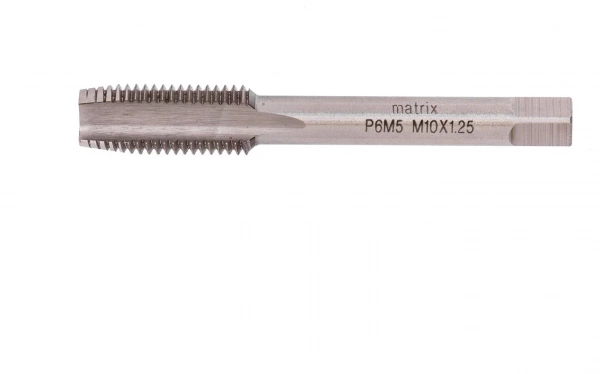Метчик ручной Матрикс М10х1,25мм